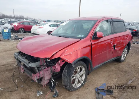 2015 Mitsubishi Outlander Se из США, поврежденный, VIN JA4AZ3A38FZ008186